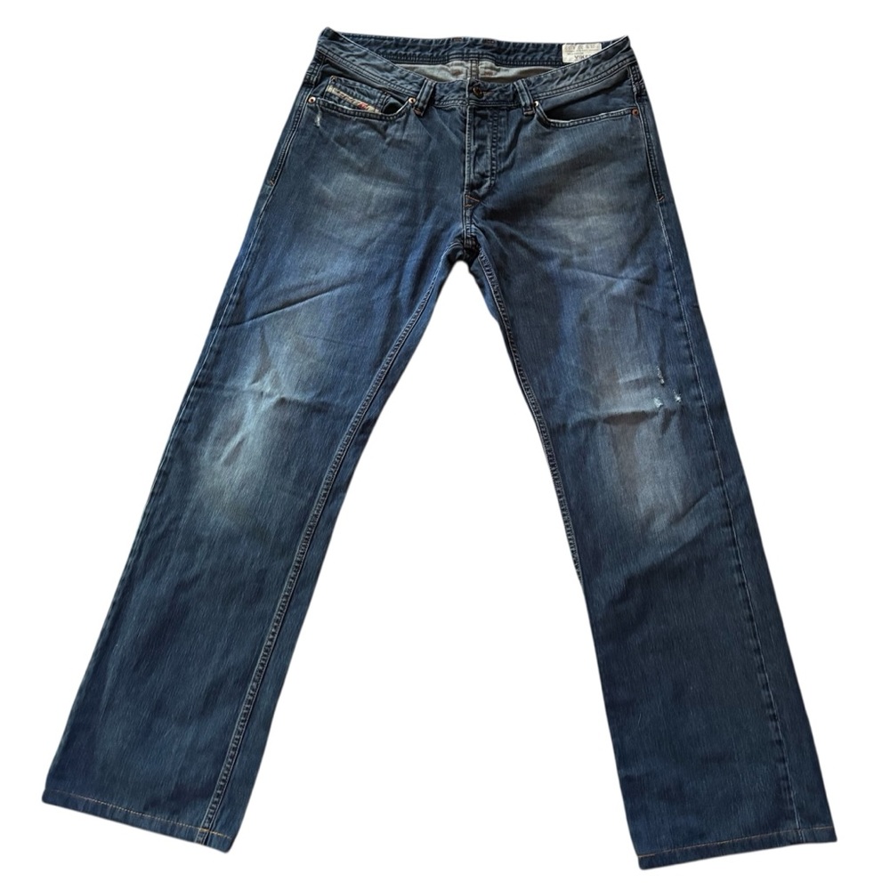 Diesel Jeans Mens Sz 33x32 Viker Button Fly 0830F Straight Leg Exc Condition